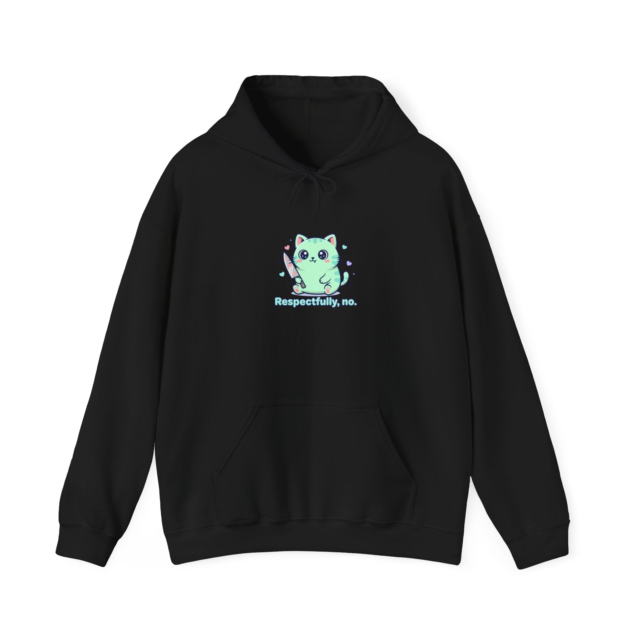 Cute Menacing Mint Critter Hoodie | Soft Threat kawaii grunge
