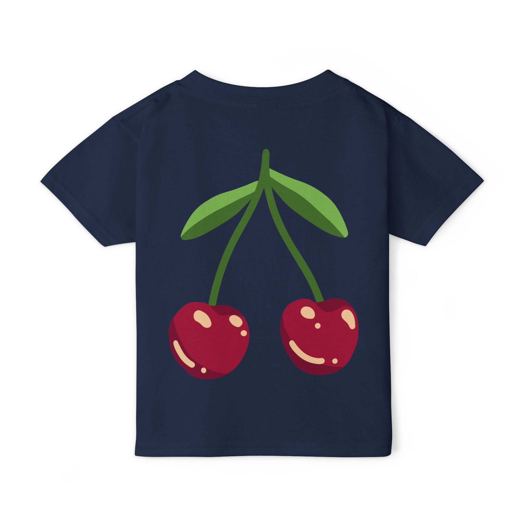 Kleinkind-T-Shirt – „ma chérie“ Niedliches Kirschmotiv