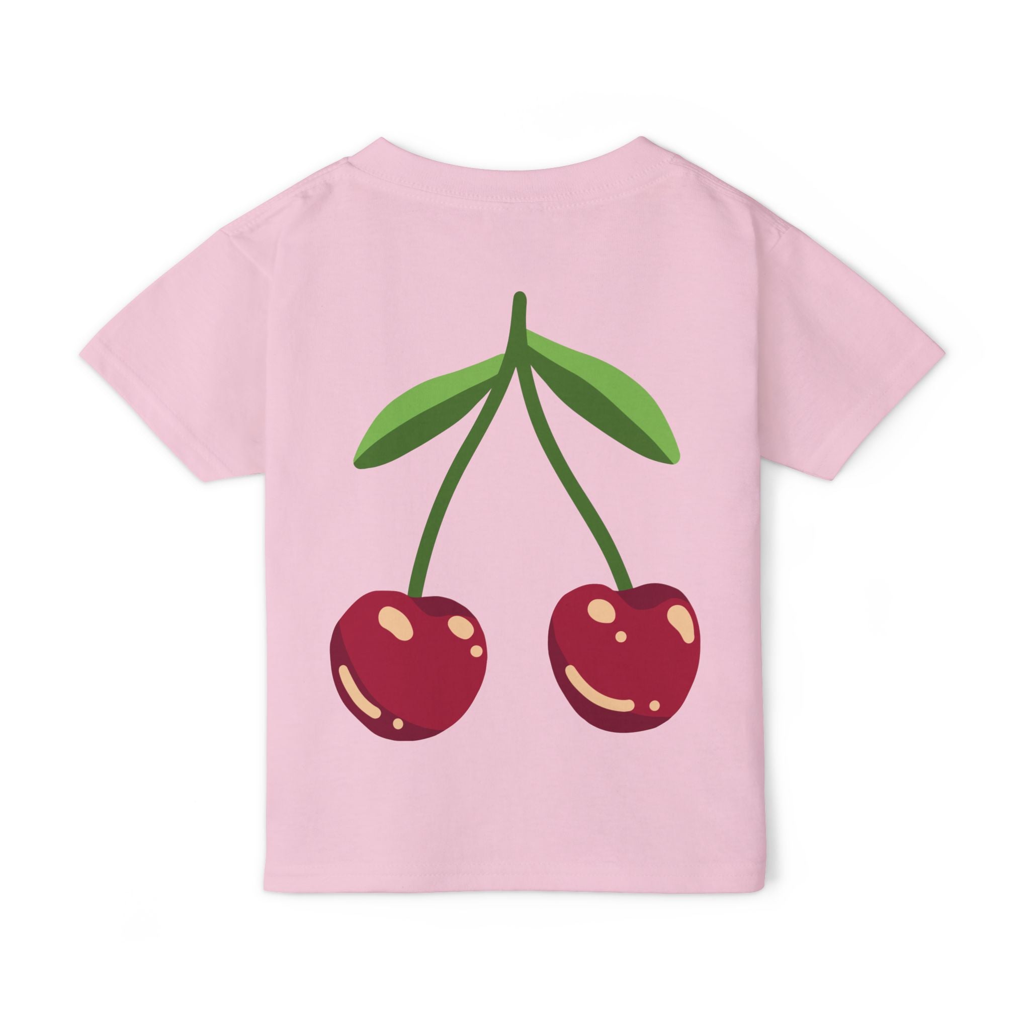 Kleinkind-T-Shirt – „ma chérie“ Niedliches Kirschmotiv