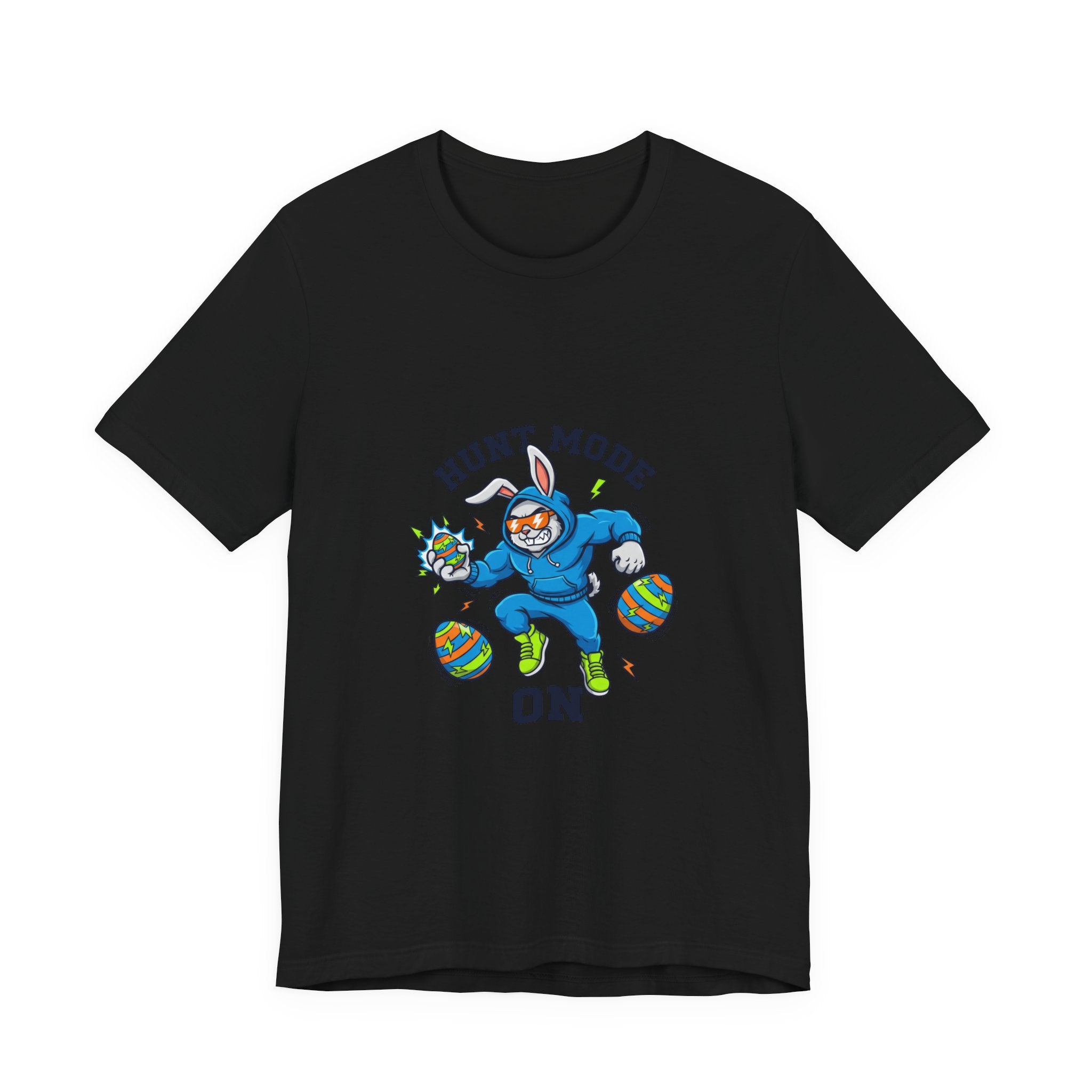 Hunt Mode On Easter Grafik-T-Shirt | Jungen Oster-Shirt, Eiersucher, Dinosaurier-Ei