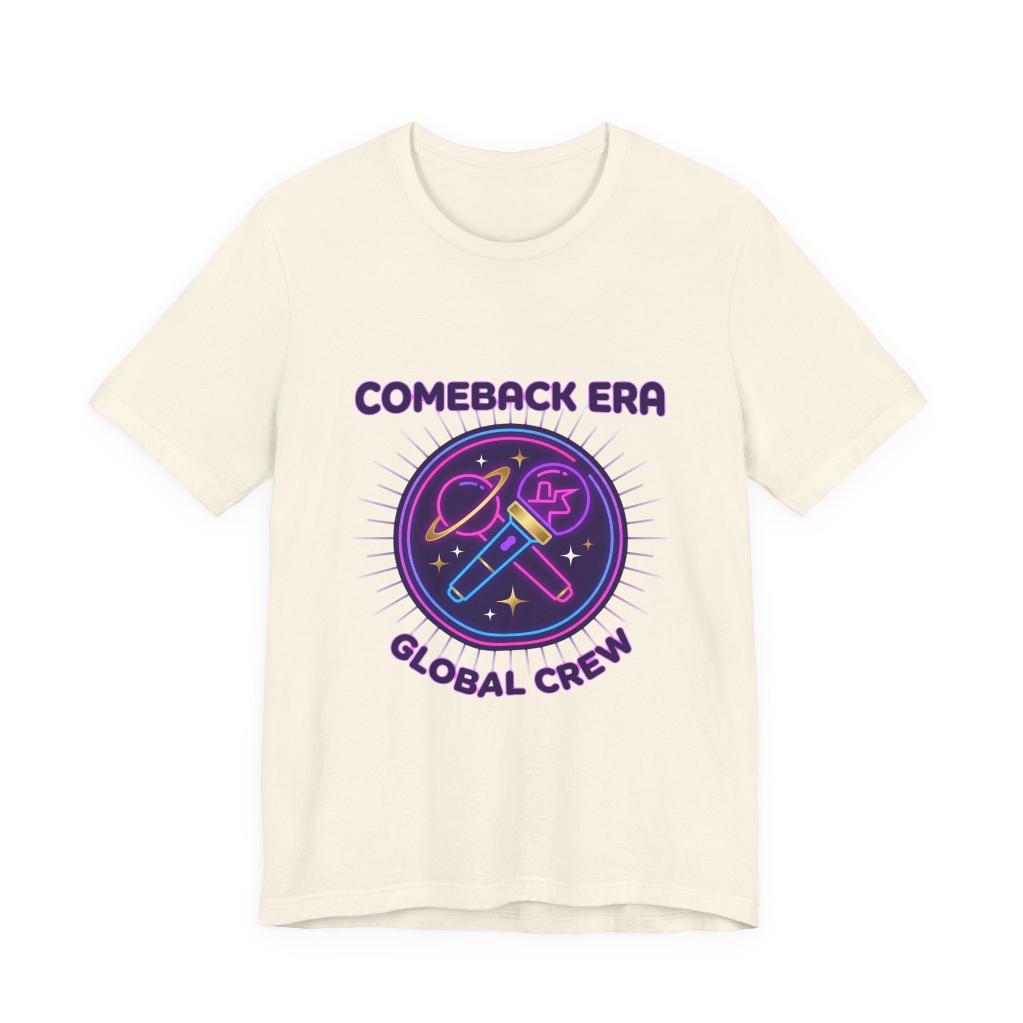 Comeback Era Lightstick T-Shirt | K-Pop Stan, Purple Era Fanchant Shirt