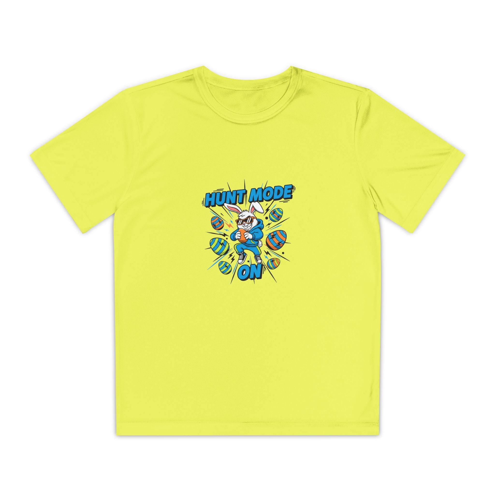 Hunt Mode On Youth T-Shirt | Hunting Mascot Tee
