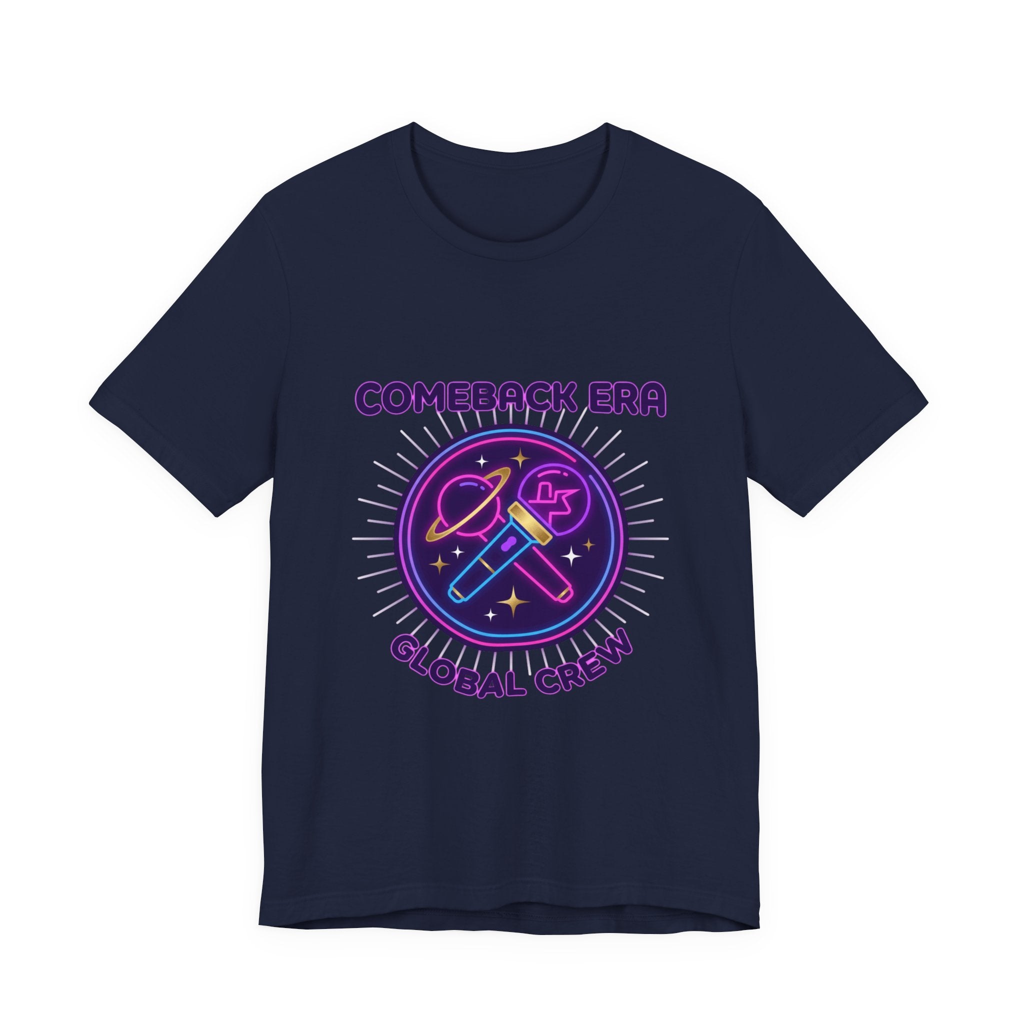 Comeback Era Lightstick T-Shirt | K-Pop Stan, Purple Era Fanchant Shirt