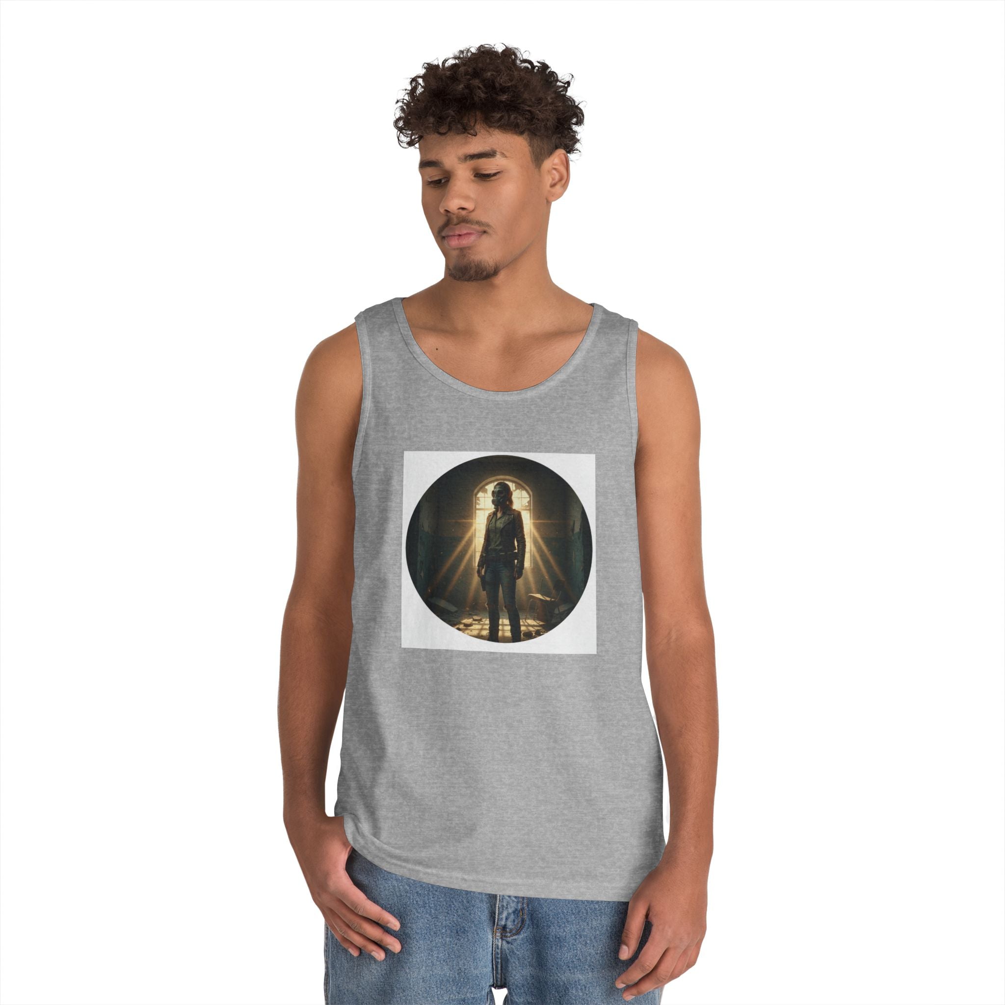 Tanktop — Vintage-Tanktop mit mythischem Abenteuer-Artwork