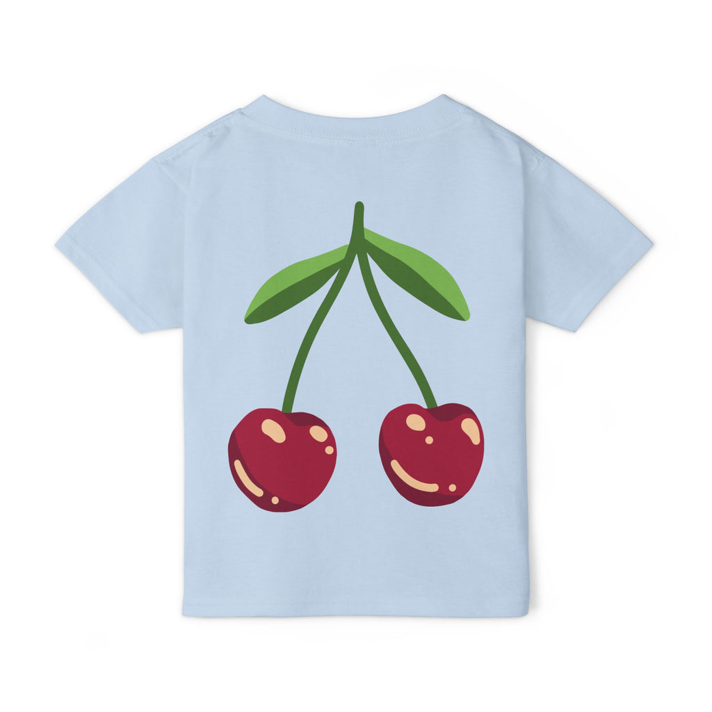 Kleinkind-T-Shirt – „ma chérie“ Niedliches Kirschmotiv