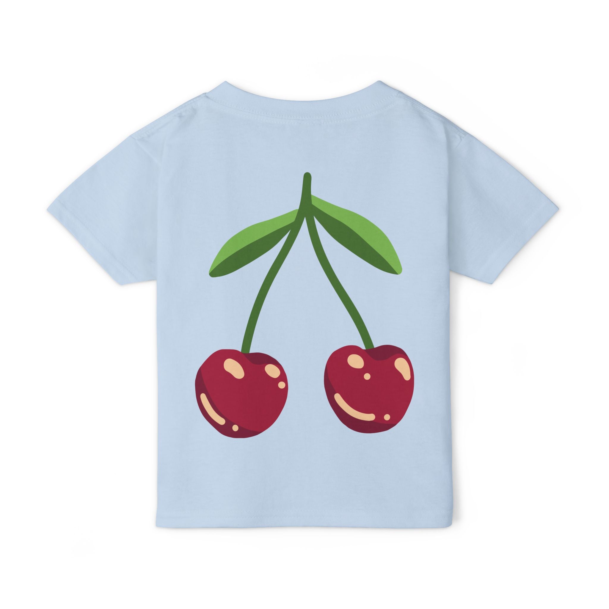 Kleinkind-T-Shirt – „ma chérie“ Niedliches Kirschmotiv