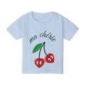 Kleinkind-T-Shirt – „ma chérie“ Niedliches Kirschmotiv