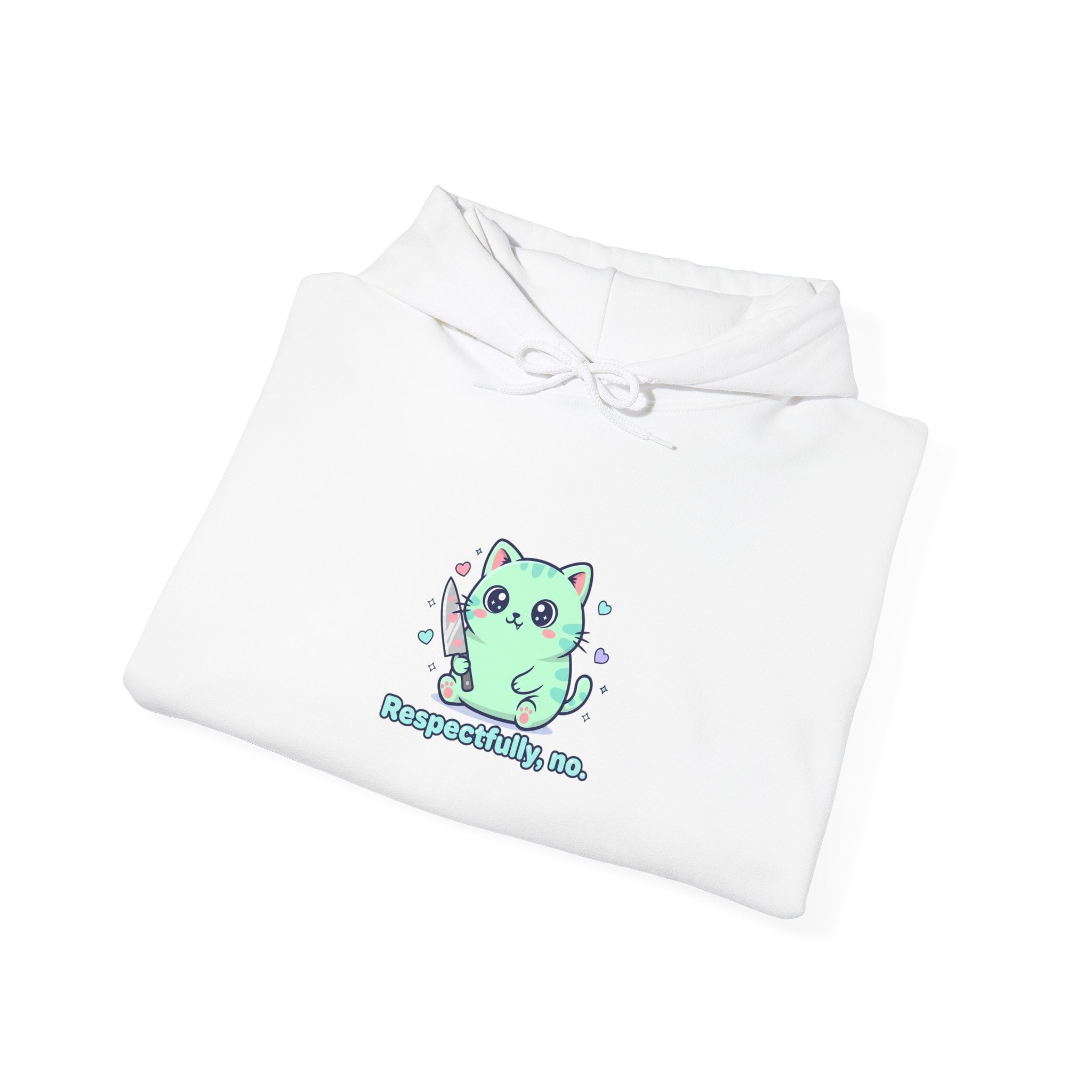 Cute Menacing Mint Critter Hoodie | Soft Threat kawaii grunge