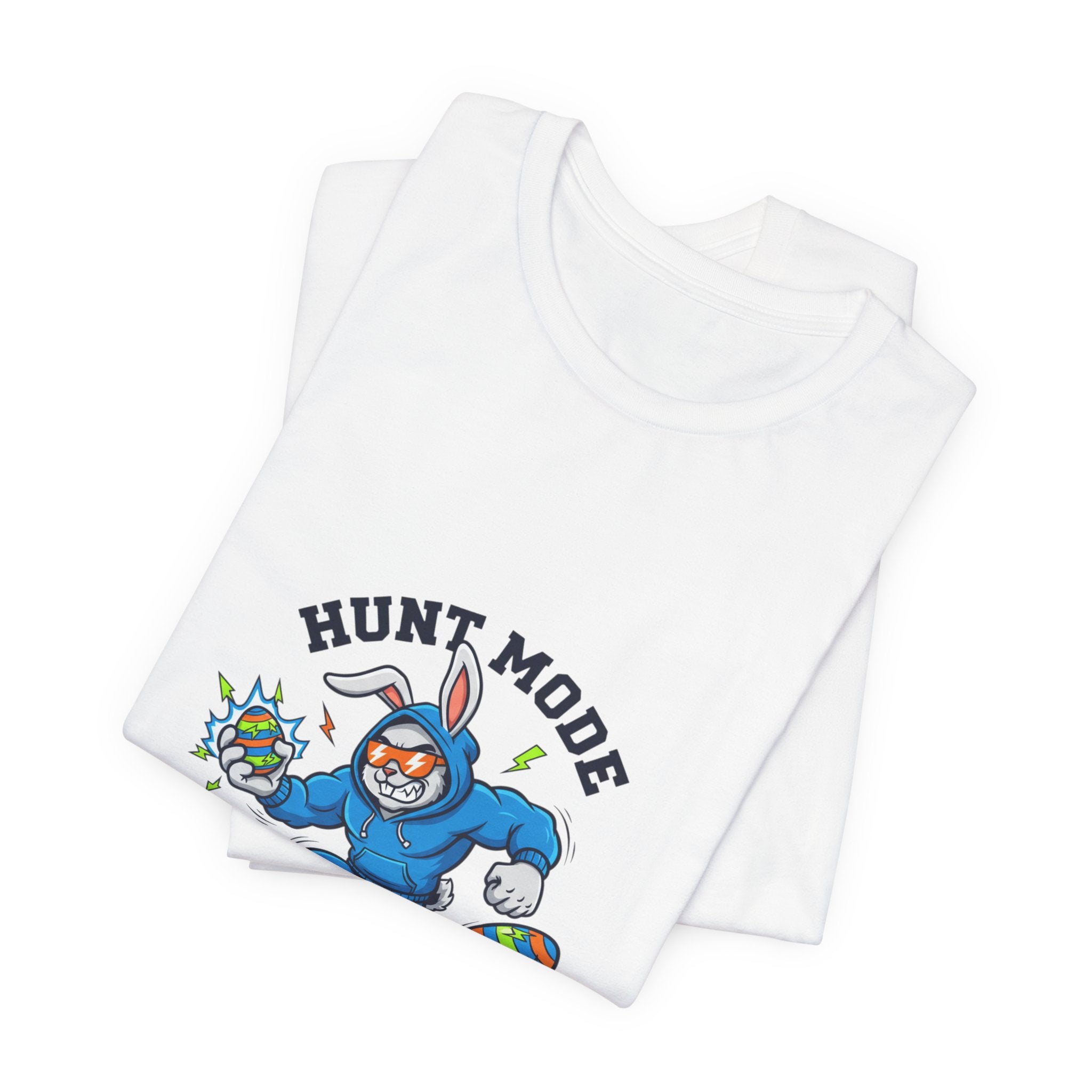 Hunt Mode On Easter Grafik-T-Shirt | Jungen Oster-Shirt, Eiersucher, Dinosaurier-Ei