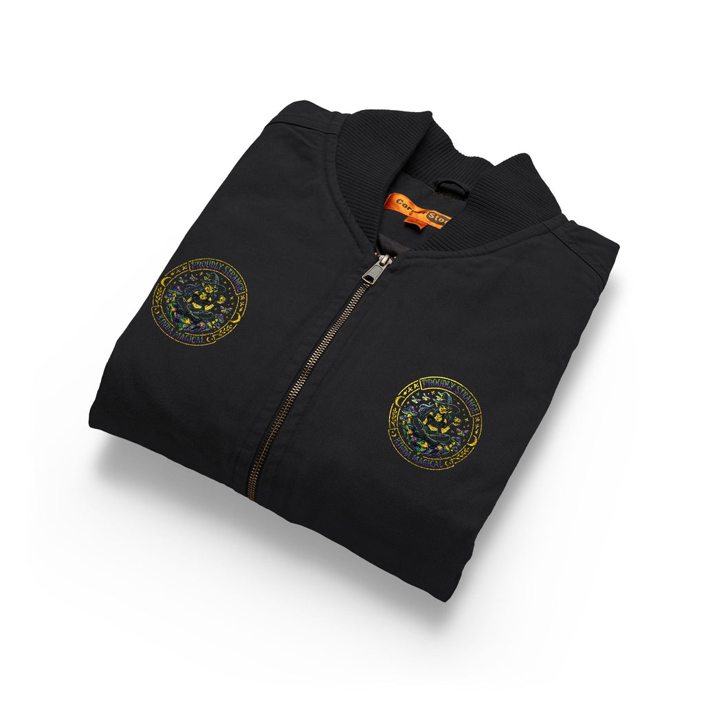 Embroidered Workwear Logo Vest | Washed Duck Cloth Vest