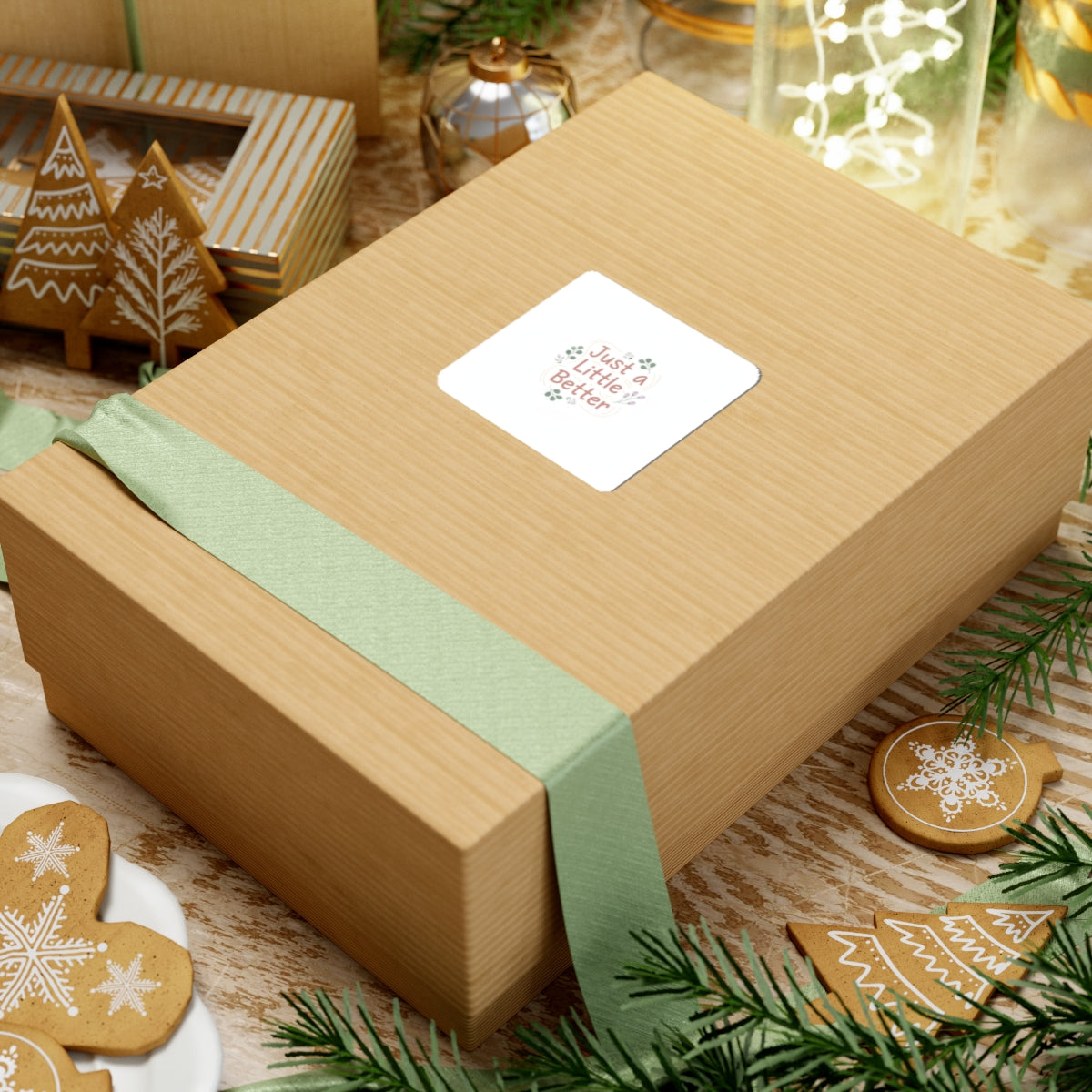 just a little better sticker | micro affirmation, small wins sticker