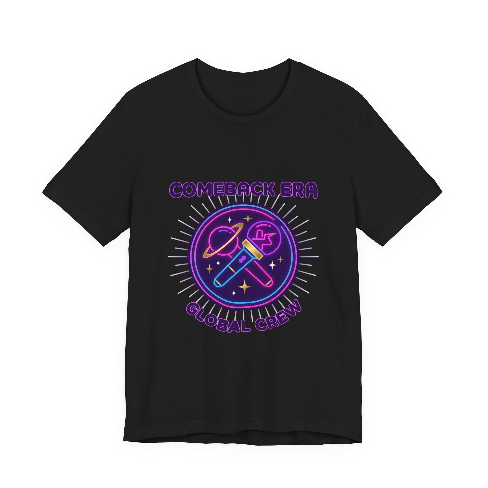Comeback Era Lightstick T-Shirt | K-Pop Stan, Purple Era Fanchant Shirt
