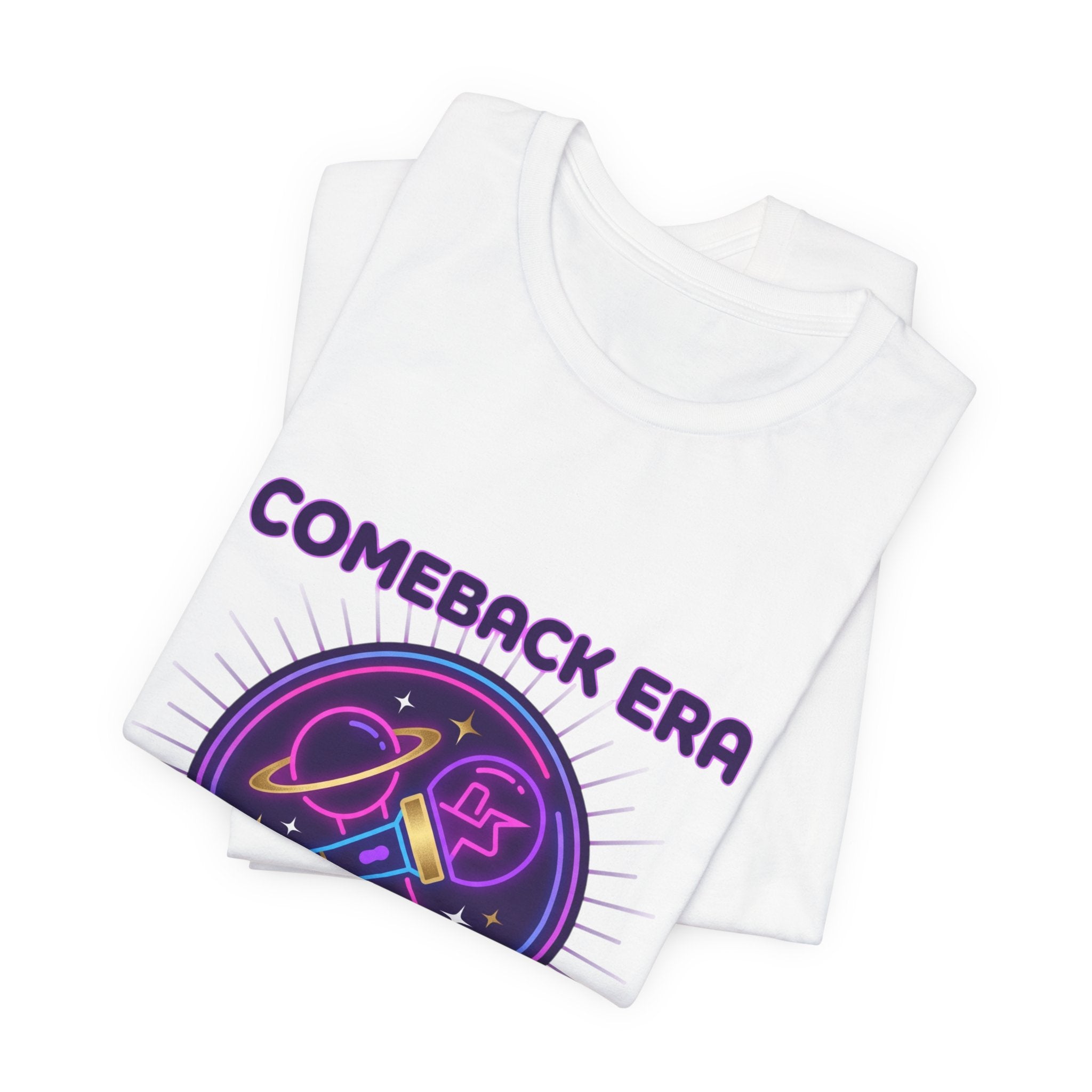 Comeback Era Lightstick T-Shirt | K-Pop Stan, Purple Era Fanchant Shirt