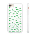 Green Origami Birds phone case | Flexi Case
