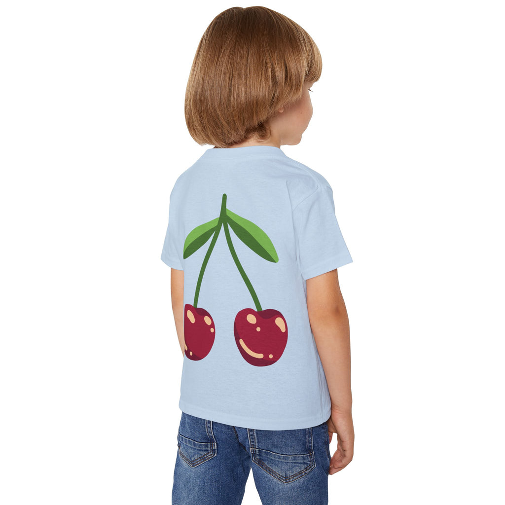 Kleinkind-T-Shirt – „ma chérie“ Niedliches Kirschmotiv