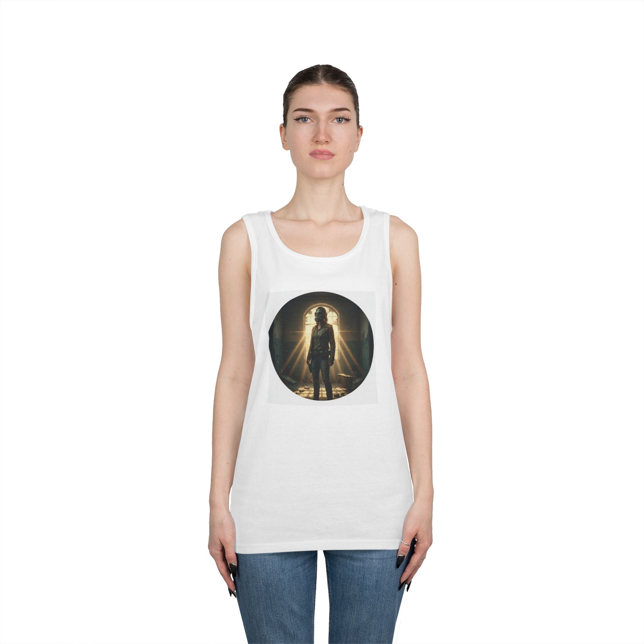 Tanktop — Vintage-Tanktop mit mythischem Abenteuer-Artwork